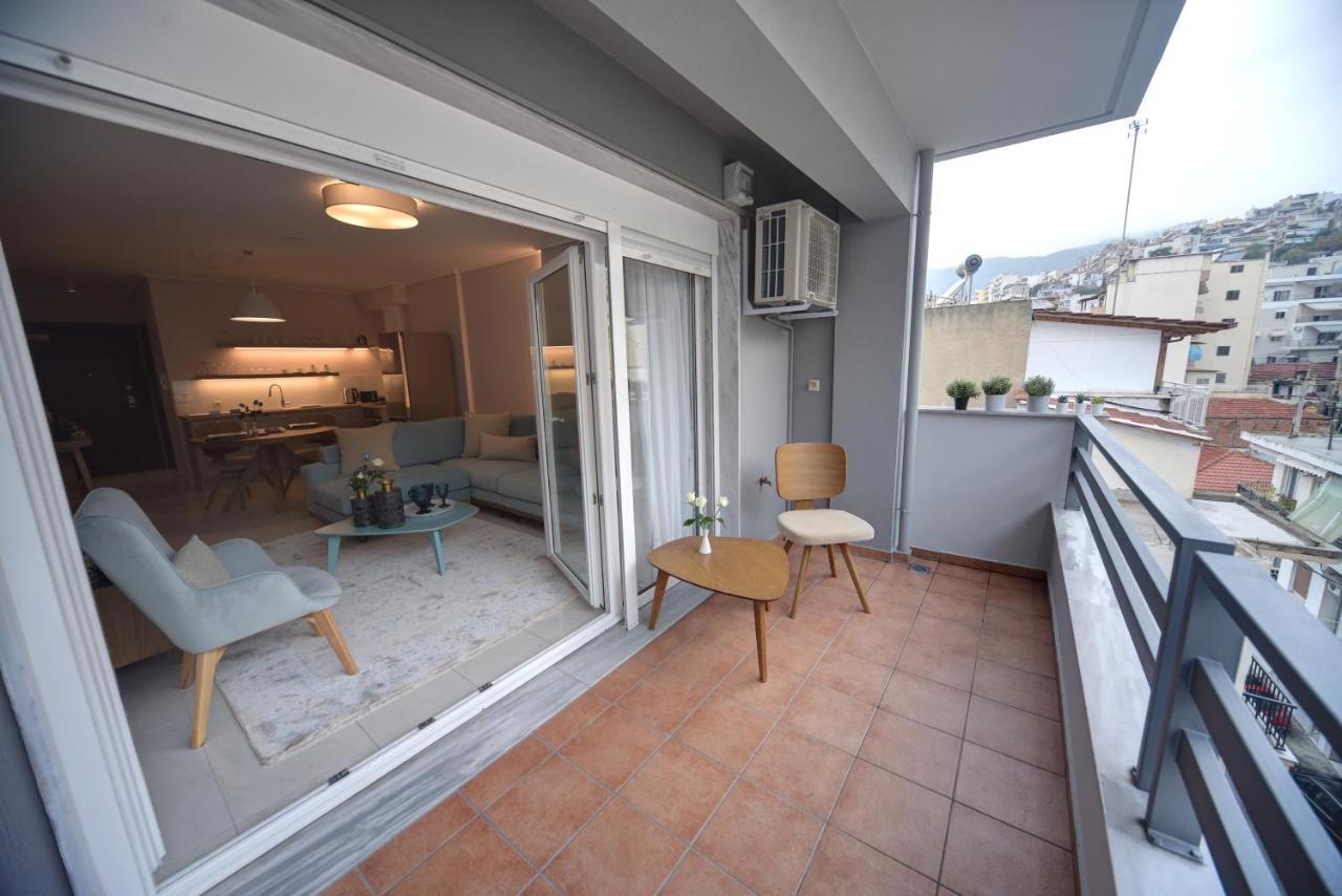Onar Modern Luxury Apartments Kavala Exteriör bild